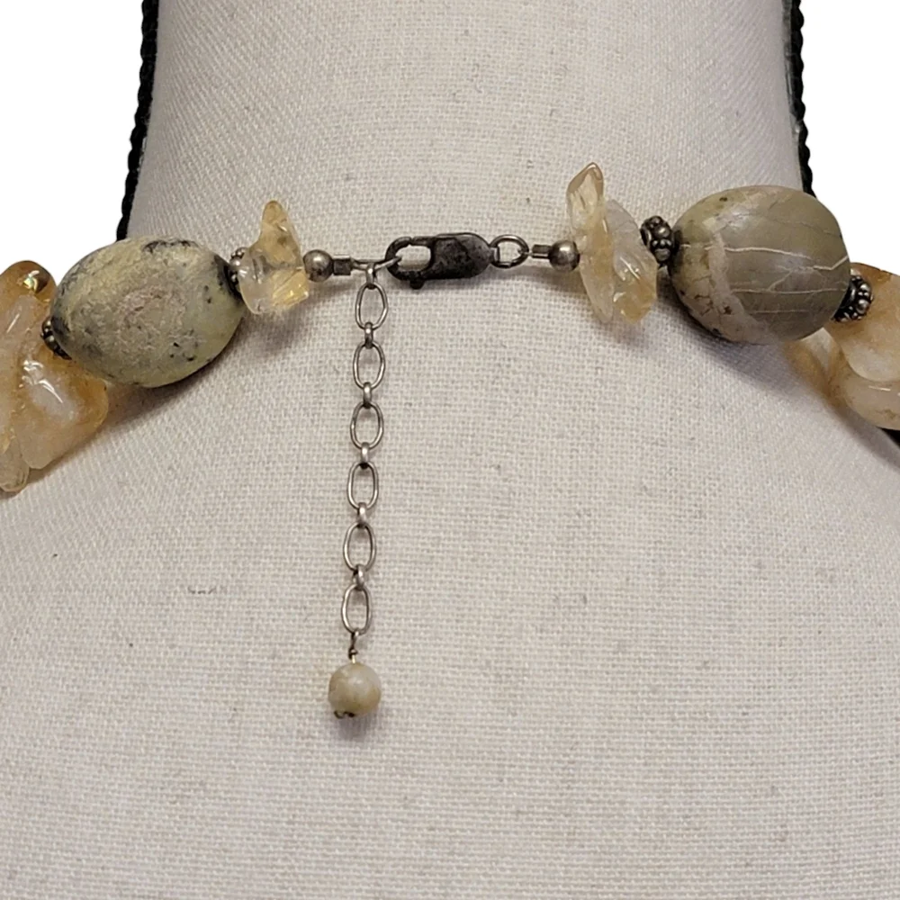 Vintage agate citrine